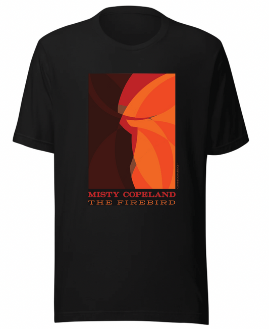 Misty Copeland Firebird - Adult T-Shirt